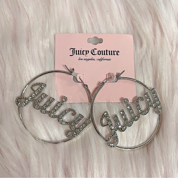Juicy Couture Jewelry - New Juicy Couture Hoop Earrings 💎💕